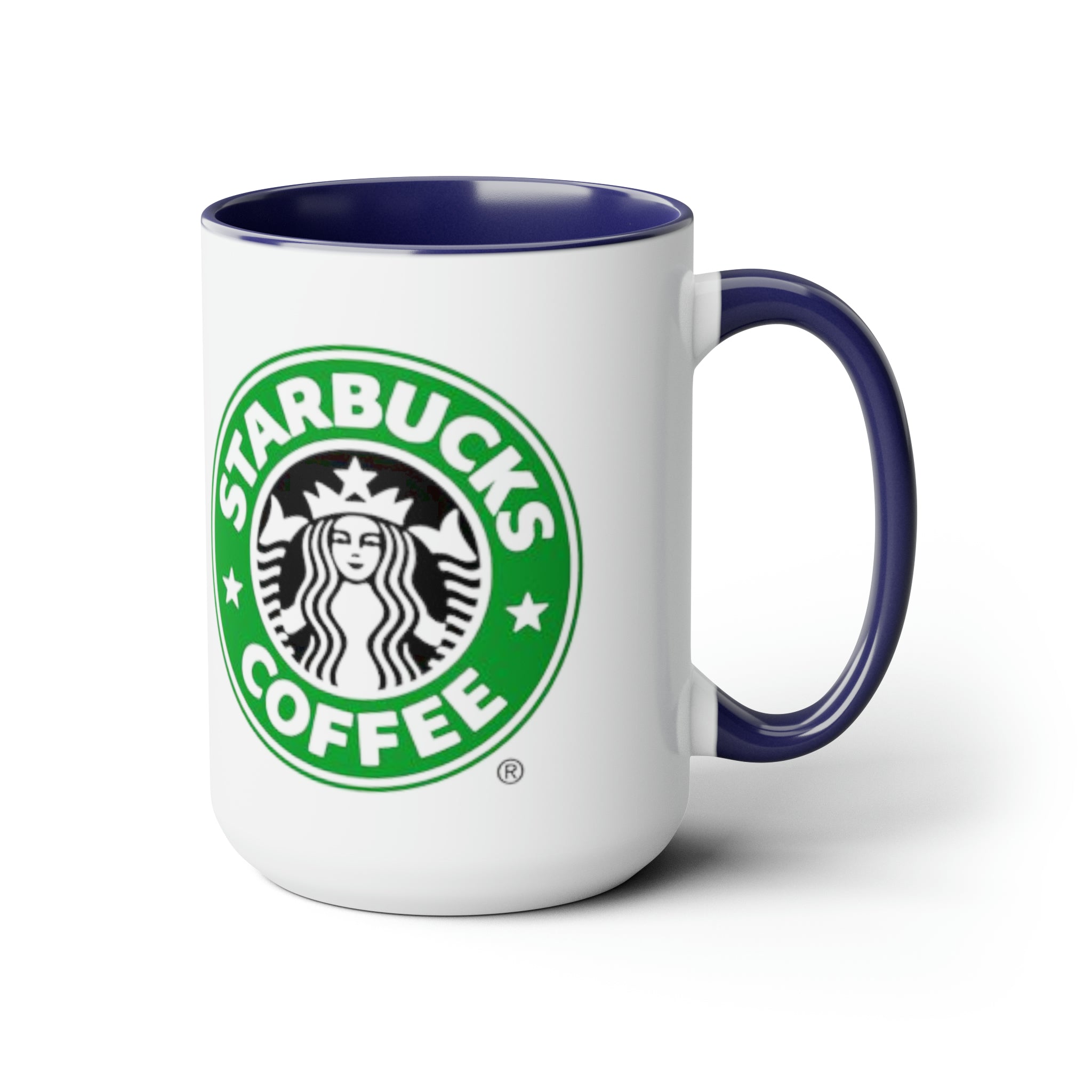 Starbucks Coffee- White Ceramic Mug - Creations by Chris and Carlos